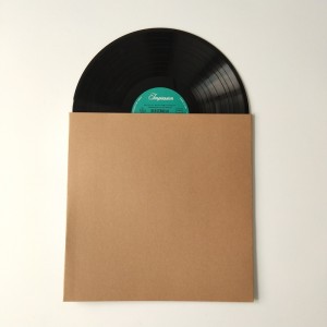 12 Vinyl 33 RPM Records ปกเสื้อแจ็คเก็ตกระดาษแข็ง